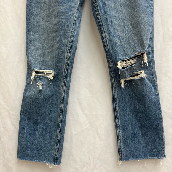 Abercrombie & Fitch The Ankle Straight Ultra High Rise Curve Love Size 24 Jeans - Picture 3 of 9